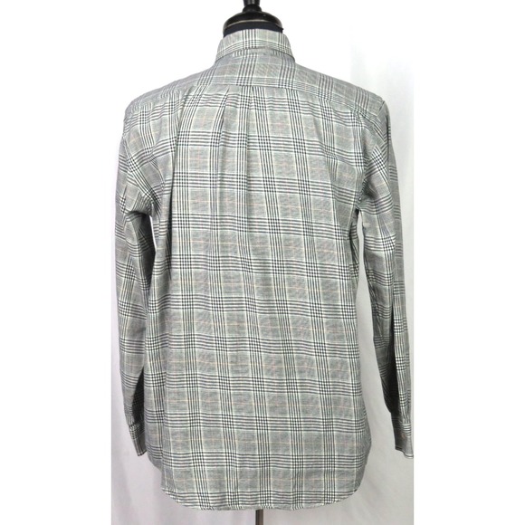 VIYELLA Long Sleeved Cotton/Wool Plaid Casual Button Up Shirt Men's Medium - Picture 4 of 6